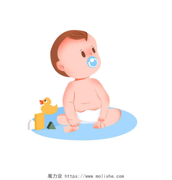 卡通婴儿母婴幼儿PNG素材
